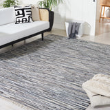 Safavieh Rag Rug 10'-0" x 14'-0" Rug in Black / Multi