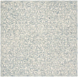 Safavieh Martha Stewart 6'-0" x 6'-0" Rug in Blue / Ivory