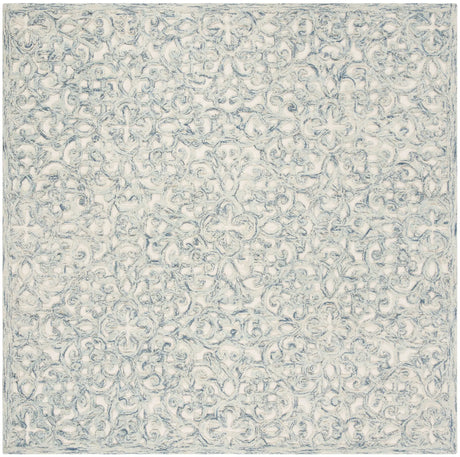 Safavieh Martha Stewart 6'-0" x 6'-0" Rug in Blue / Ivory