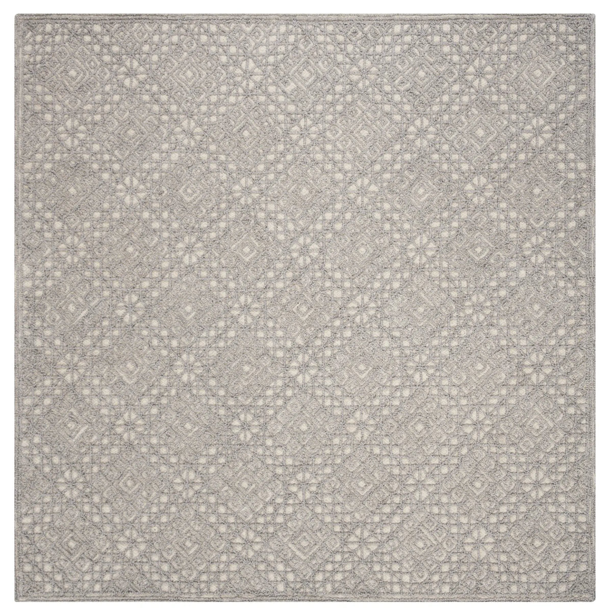 Safavieh Trace 6'-0" x 6'-0" Rug in Grey / Grey