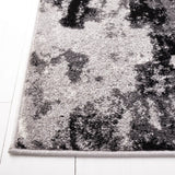 Safavieh Adirondack 4'-0" x 6'-0" Rug in Grey / Black