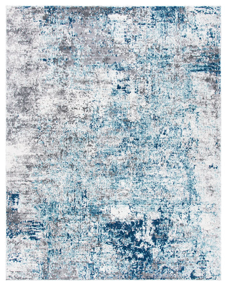 Safavieh Aston 10'-0" x 14'-0" Rug in Light Blue / Grey