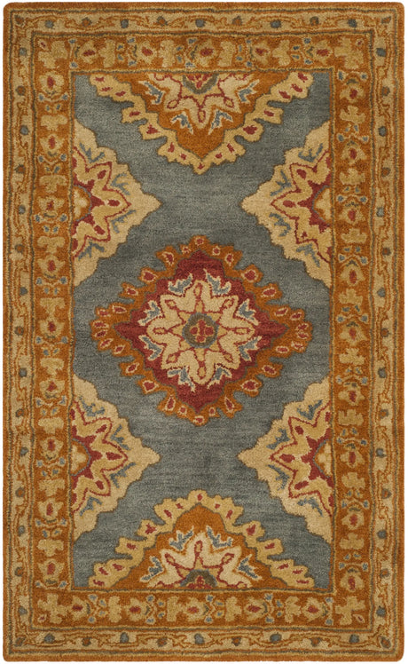 Safavieh Heritage 3'-0" x 5'-0" Rug in Blue / Rust