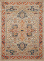 Loloi Jocelyn Joc-01 Sand/Multi Rugs - main flat