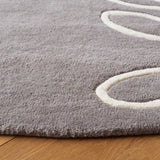 Safavieh Fifth Avenue 7'-0" x 7'-0" Rug in Grey / Ivory