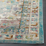 Safavieh Aria 4'-0" x 6'-0" Rug in Green / Creme