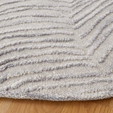 Safavieh Trace 6'-0" x 6'-0" Rug in Grey / Ivory