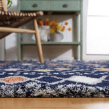 Safavieh Marrakesh 4'-0" x 6'-0" Rug in Navy / Multi