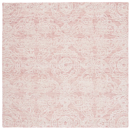 Safavieh Metro 6'-0" x 6'-0" Rug in Dark Pink / Ivory