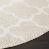 Safavieh Montauk 6'-0" x 6'-0" Rug in Beige / Ivory