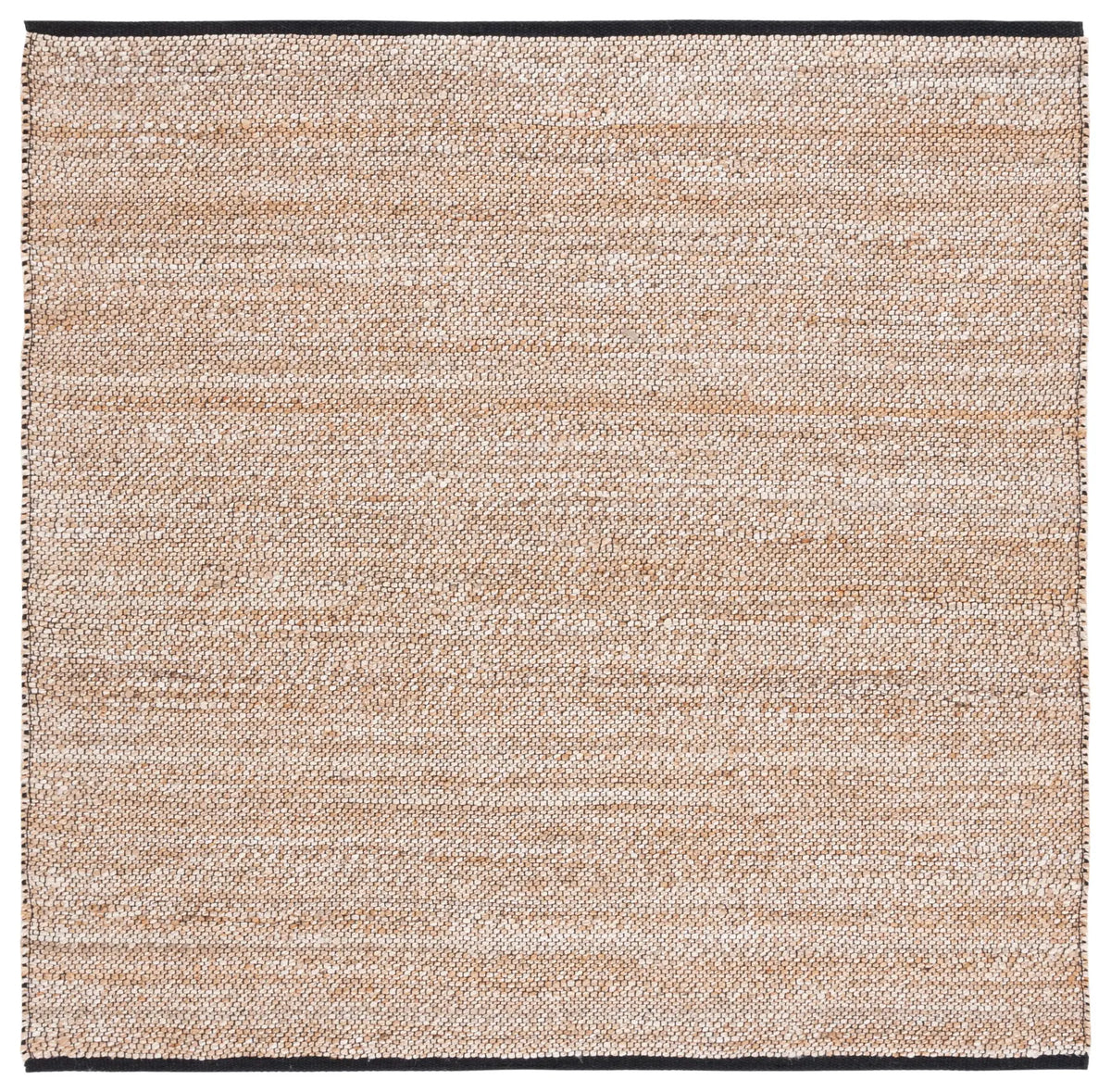 Safavieh Natural Fiber 6'-0" x 6'-0" Rug in Natural / Black