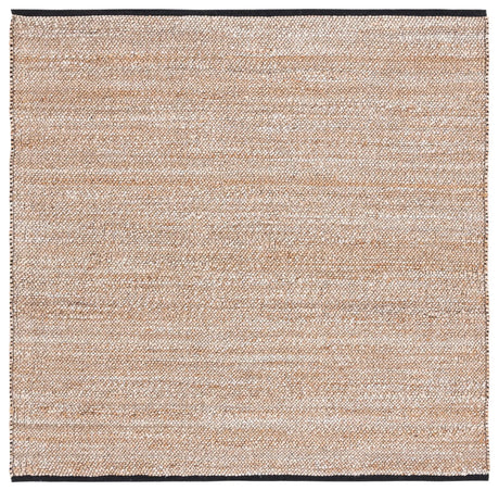 Safavieh Natural Fiber 6'-0" x 6'-0" Rug in Natural / Black