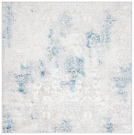 Safavieh Orchard 6'-7" x 6'-7" Rug in Grey / Blue