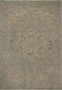 Loloi Briar BRR-01 Sky / Moss Rug - main flat
