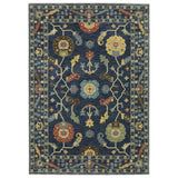Oriental Weavers Sphinx Francesca Fr03F Blue/ Multi Rug - main flat