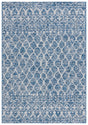 Safavieh Courtyard 5'-3" x 7'-7" Rug in Navy / Grey