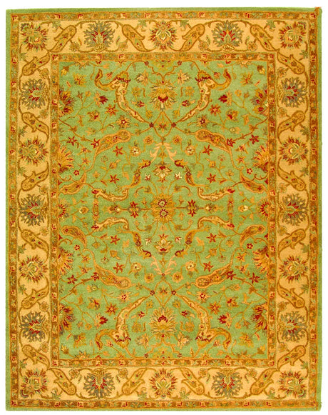 Safavieh Antiquity 9'-6" x 13'-6" Rug in Teal / Beige