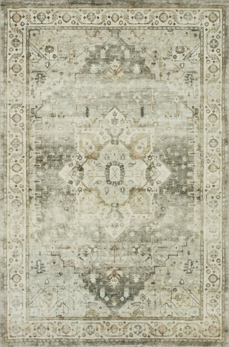 Loloi Rosette Ros-09 Sage/Beige Rugs - main flat
