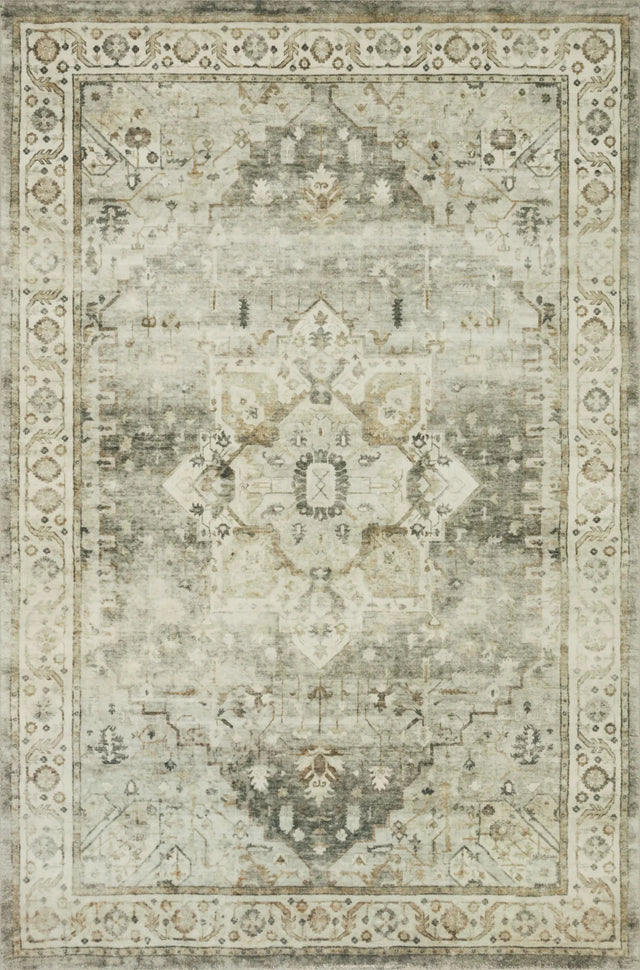 Loloi Rosette Ros-09 Sage/Beige Rugs - main flat