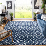 Safavieh Adirondack 10'-0" x 14'-0" Rug in Navy / Ivory