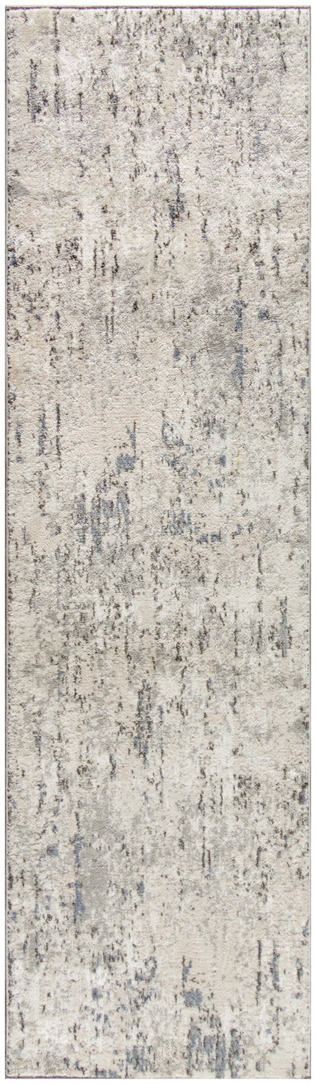 Nourison Quarry Qua01 Ivory Blue Grey Area Rug