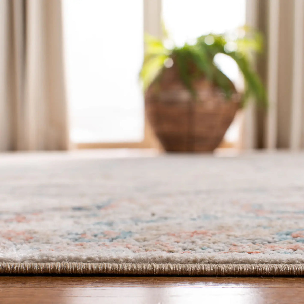 Safavieh Oregon 800 4'-0" x 6'-0" Rug in Grey / Blue