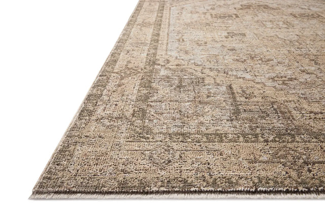 Loloi Priscilla PRL-07 Beige / Earth Rug - rug corner