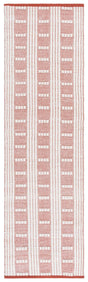 Safavieh Vermont 2'-3" x 8'-0" Rug in Rust / Ivory
