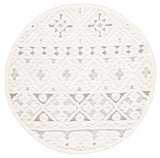 Safavieh Metro 6'-0" x 6'-0" Rug in Ivory / Grey