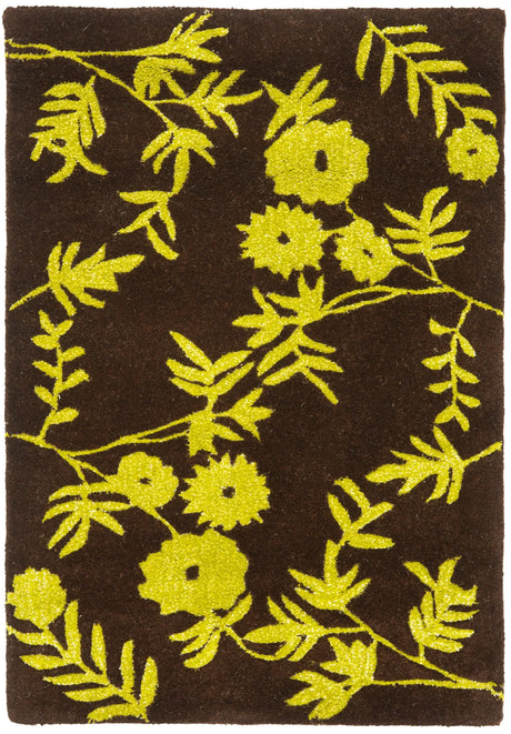 Safavieh Soho 2'-0" x 3'-0" Rug in Brown / Green