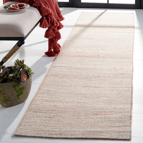 Safavieh Natural Fiber 2'-3" x 9'-0" Rug in Grey / Red
