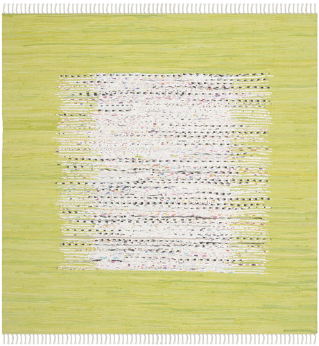 Safavieh Montauk 6'-0" x 6'-0" Rug in Ivory / Citron