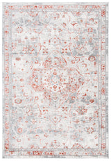 Safavieh Shivan 100 4'-0" x 6'-0" Rug in Ivory / Rust