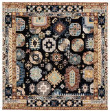 Safavieh Aspen 7'-0" x 7'-0" Rug in Black / Ivory