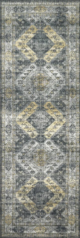 Loloi Skye Sky-09 Graphite/Silver Rugs - runner flat