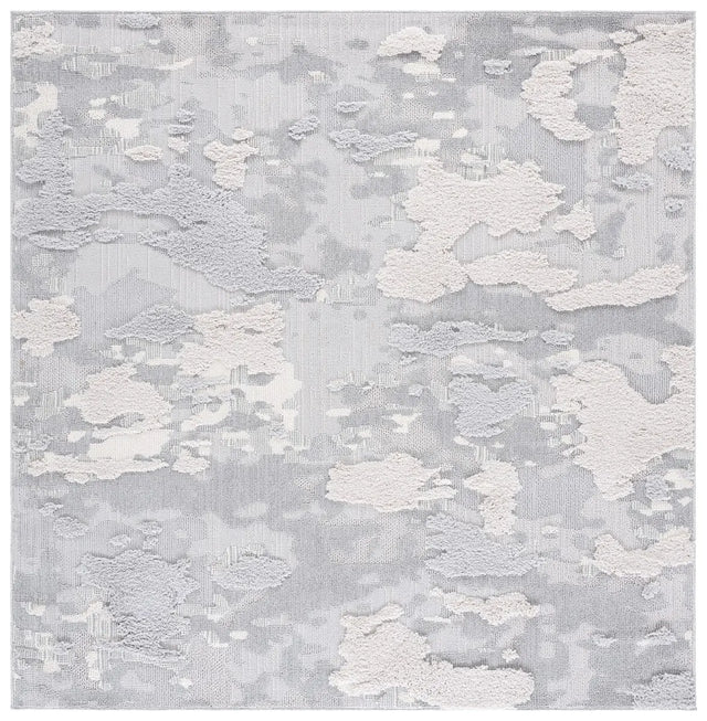 Safavieh Trends 6'-7" x 6'-7" Rug in Ivory / Grey
