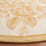 Safavieh Chelsea 5'-6" x 5'-6" Rug in Ivory / Gold