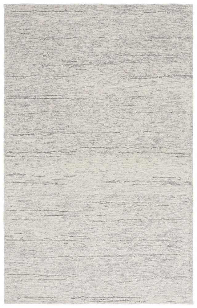 Safavieh Ebony 4'-0" x 6'-0" Rug in Ivory / Dark Grey