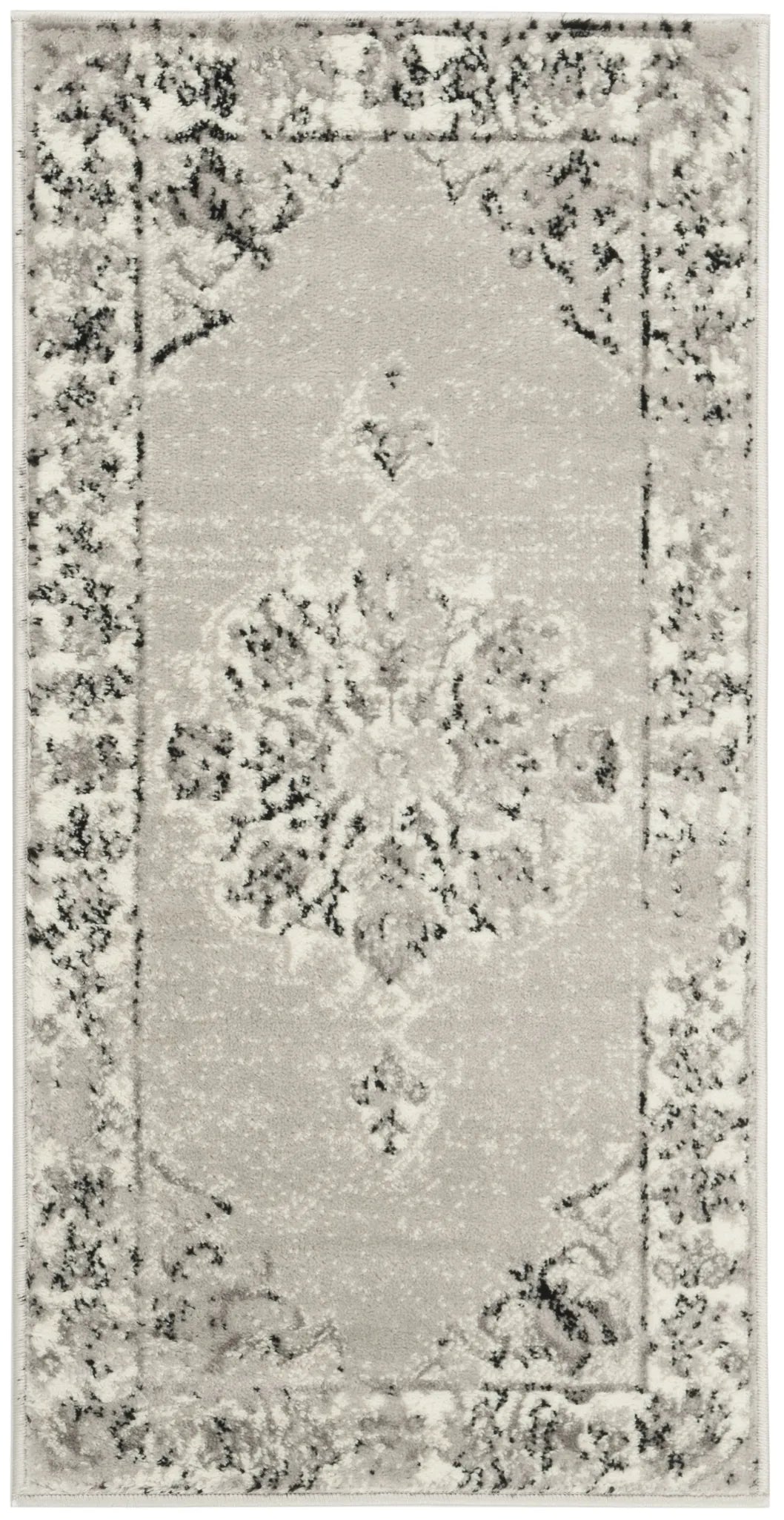 Safavieh Skyler 2'-0" x 4'-0" Rug in Grey / Ivory