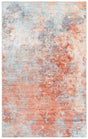 Safavieh Malibu 4'-0" x 6'-0" Rug in Rust / Aqua