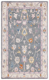 Safavieh Anatolia 3'-0" x 5'-0" Rug in Dark Grey / Ivory