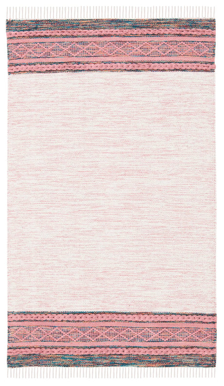 Safavieh Montauk 3'-0" x 5'-0" Rug in Pink / Beige