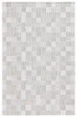 Safavieh Courtyard 4'-0" x 6'-0" Rug in Grey / Dark Grey