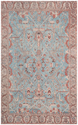 Safavieh Classic Vintage 5'-0" x 8'-0" Rug in Blue / Red