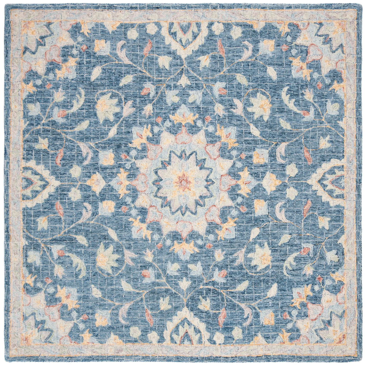 Safavieh Blossom 6'-0" x 6'-0" Rug in Navy / Multi