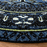 Safavieh Vintage Hamadan 5'-3" x 5'-3" Rug in Blue / Grey