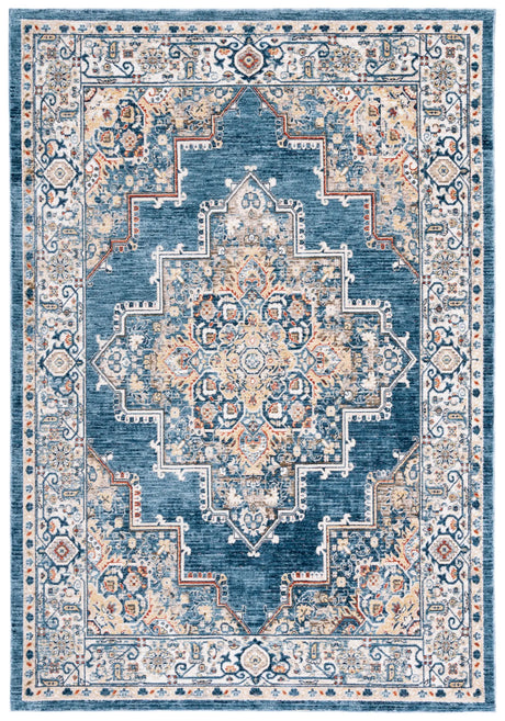 Safavieh Olympia 4'-0" x 6'-0" Rug in Blue / Beige