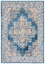 Safavieh Olympia 4'-0" x 6'-0" Rug in Blue / Beige