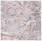 Safavieh Olympia 6'-0" x 6'-0" Rug in Grey / Light Grey