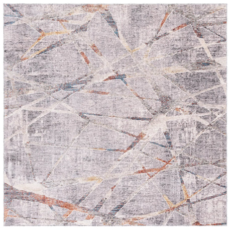 Safavieh Olympia 6'-0" x 6'-0" Rug in Grey / Light Grey